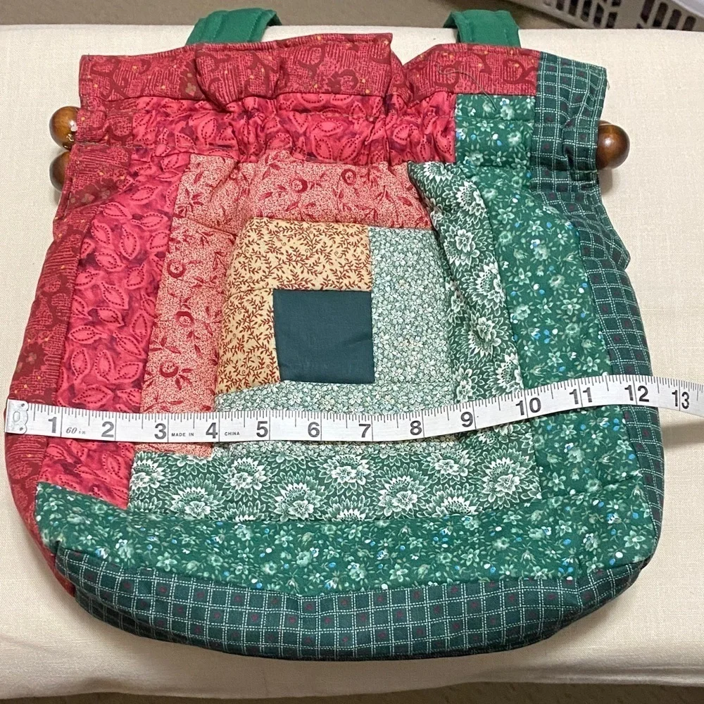 Handmade Patchwork Cottagecore Boho Multicolor Purse.